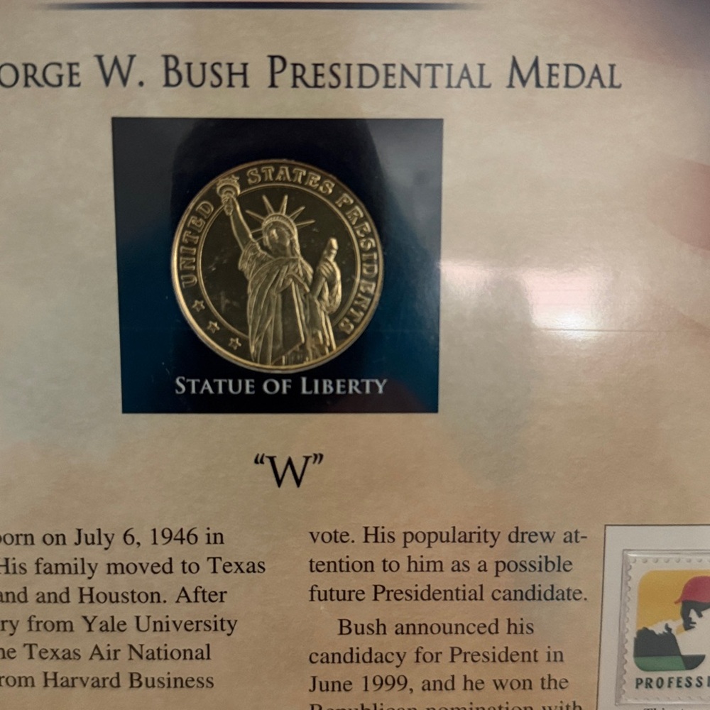 Presidential Commemorative Set - Picture 8 of 8